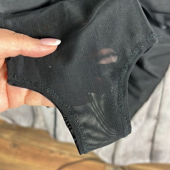 OSSI vintage ski suit stirrup pants purple black size 12 - Picture 11 of 12